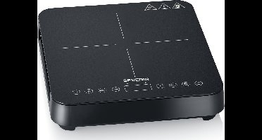 Severin KP 1025 Inductiekookplaat – 1-Pits – Ø22 cm – 10 Vermogensstanden – Touchbediening – Timer - Zwart