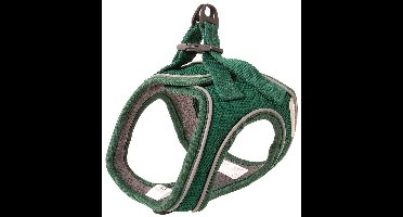 Duvo+ Ultimate Fit Kleine Hond Harnas Groen XL - 56-62CM