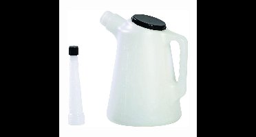 Maatkan/oliekan met flexibele tuit en verdeling - Maat: 5000ml