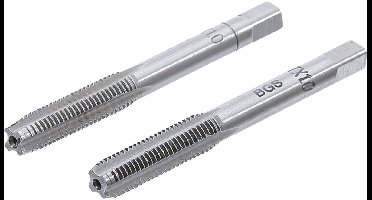 BGS Draadsnijtap - voor- en nasnijder - M7 x 1,0 mm - 2 delig