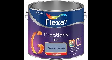 Flexa - Creations Lak Hoogglans - Midden Lavendel - Mengverf - 2.5 L