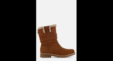 Rieker Enkellaarsjes cognac Imitatiesuede - Maat 40