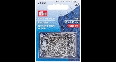 Spelden staal gehard No. 6 SF 0,50 x 30 mm zilverkleurig 15 g - Spelden - Prym