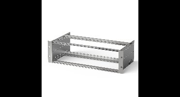 SCHROFF EuropacPRO 19 montagebeugelset voor DIN-aansluitingen, Afscherming achteraf, 3 HE, 295 mm