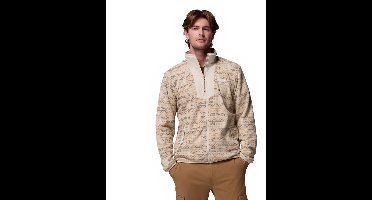 Columbia Sequoia Grove™ Printed Fleece Met Volledige Rits Beige M Man