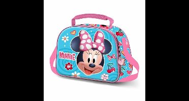 Thermische 3D-snacktas Minnie Mouse Happiness Roze 25,5 x 10 x 20 cm