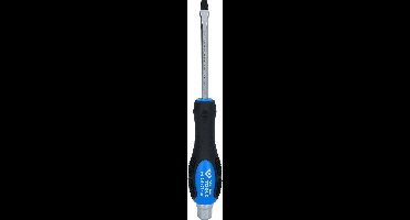 BRILLIANT TOOLS Schroevendraaier sleuf met slagkap 5,0 mm - BT034...