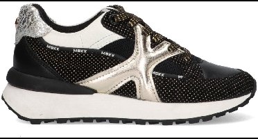Mexx Juju Jay Sneakers Meisjes - Leren Sneaker - Zwart - Maat 35