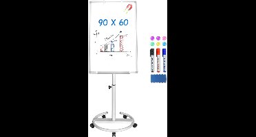 Mobiel Whiteboard - Weekplanner - Maandplanner - Jaarplanner - Magnetisch - Wit