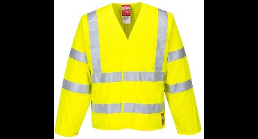 Portwest Hi-Vis Antistatisch Jack - Vlamvertragend FR85 - Geel - L/XL