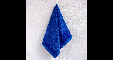 LARISA 2 Badhanddoek 70x140cm - Premium Katoen Terry - Kora Blauw