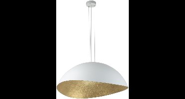Sigma Solaris L hanglamp wit/goud - Stijlvolle plafondlamp