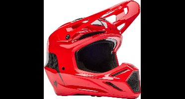 FOX V3 RS Fracture Carbon Rood Crosshelm - Maat M - Helm