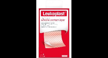 Leukoplast Cuticell® Contact Siliconen Wondcontactlaag 5 cm x 7,5 cm - 3 x 5 stuks - Voordeelverpakking