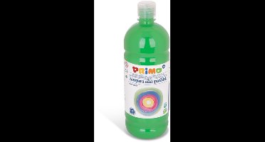 Primo Plakkaatverf Groen 1L - Levendige Kleur voor Kunst en Decoratie