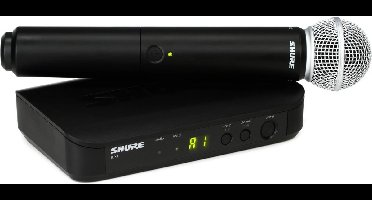 Shure BLX24 - SM58 (K14, 614-638 MHz) - Draadloos systeem met handheld microfoon