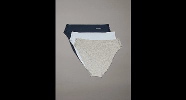 CK - 3-pack naadloze slips - Lichtblauw/Grijs/Donkerblauw - XS