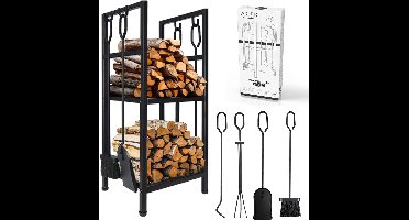 Adler AD 6815 - Houten rek - met gereedschap - Metaal - Zwart