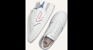 HUB Smash Heren Lage sneakers - Leren Sneaker - Heren - Wit - Maat 41