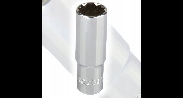 Verlengde 12-kantige dop 1/2" 21 mm