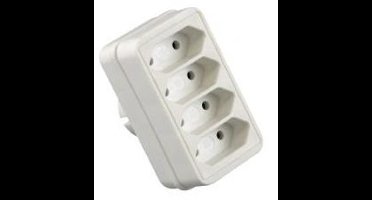 VB 61049 Euro Verdeelstekker 4-Voudig