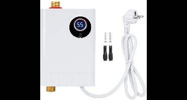 DailySupplies® Boiler - Doorstroomverwarmer - Keukenboiler - Doorstroomboiler - Met Display - Wit