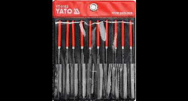 Yato Precisievijlenset Metaal 10-delig