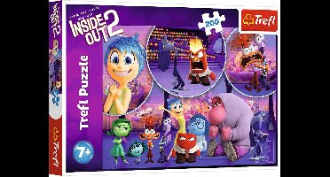 Trefl puzzel Disney Inside Out 2 - 200 stukjes - kleurrijk kinderspeelgoed.