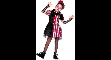 Ondeugende Scary Scarlet Clown - Meisje