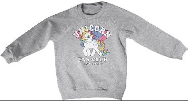 My Little Pony Kinder Unicorn Fan Club Kids Sweatshirt HSB-31-MLP1004-DTF553 HeatherGrey-4 Jahre