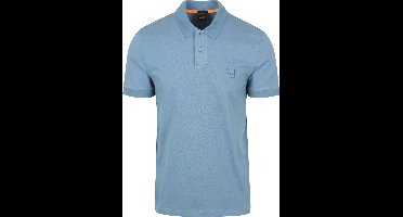 BOSS Passenger Polo Open Blauw - Maat 3XL - Heren