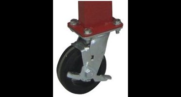 Werkbank 200 cm met wielen en 3 lades MW Tools DER2000R