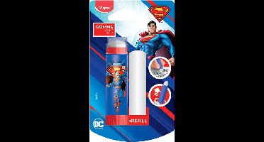 Maped Superman gum van kunststof met reservegum, blisterverpakking