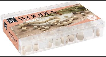 Craft ID Houten kralenset met koord