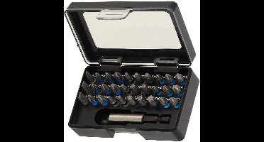 Wiha Schroevendraaier bit set 31-delig staal 41126