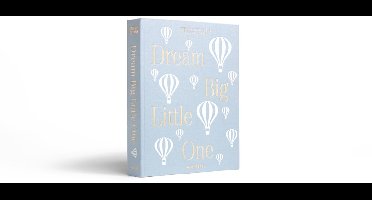 Printworks Baby Album - Dream Big Little One - Lichtblauw