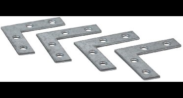 Raamhoeken - 40 mm - Verzinkt (4 stuks)