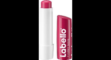 Labello Lippenbalsem Blister Cherry Shine - 4 x 4.8 Gram Voordeelverpakking