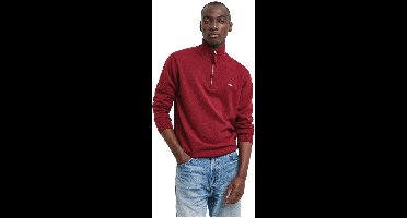 Trui GANT Men Superfine Lambswool Half Zip Plumped Red-M