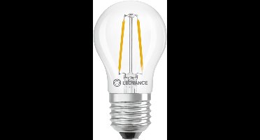 Ledvance LED Classic P45 Filament Kogellamp E27 - 1W 136lm 2700K 230V - Ø45mm - Compacte LED Lamp - Geschikt voor Nachtlamp