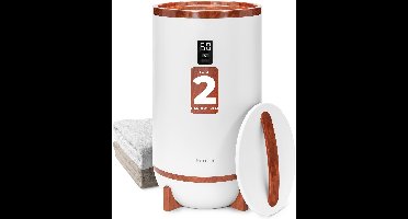 Handdoekwarmer – Handdoekverwarmer – Elektrische Handdoekdroger – Handdoekdroger – Warmtecabine – Timer 15-60 Minuten – Fragrancefunctie – Automatische Uitschakeling – Cherry Afwerking