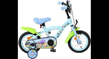 Bluey Kinderfiets - Uni- 12 inch - Blauw