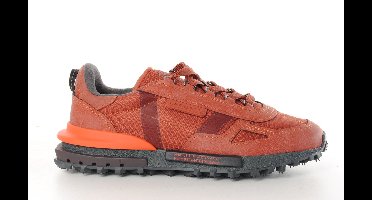 Lacoste heren sneaker Elite H II leder en nylon steenrood