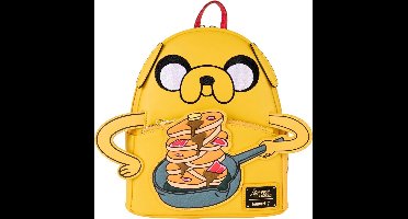 Loungefly - Mini Backpack Adventure Time - Tijd voor Avontuur Rugtas - Jake The Dog Rugzak - Geel