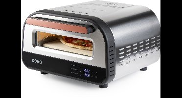 DO9289PZ Pizza Oven 'Pizza Genius' - Elektrische Pizza Oven Op Steen - 32 cm - tot 450°C - 1700 W