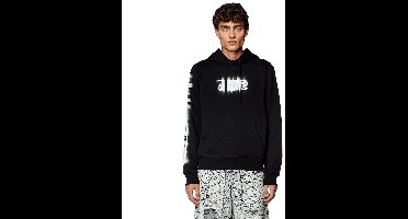 Diesel Ginn N Hoodie Zwart M Man