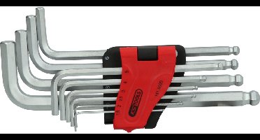 KS TOOLS Kogelomloop inbussleutelset lang 10 stuks - 151.5000