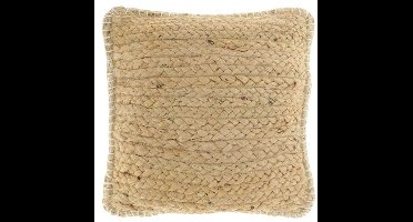 Unique Living | Kussen Moke 45x45cm ivory | Kussen woonkamer of slaapkamer