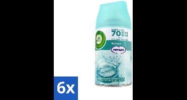 6 x Air Wick - Luchtverfrisser Navulling - Nenuco - Automatische Spray - 250 ml - Nenuco Geur - Luchtverfrisser - Automatische Spray - Geurverspreiding - Geurneutralisatie