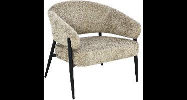 Livingfurn - Fauteuil Dilan Venga Liver - 72.5x73x75cm